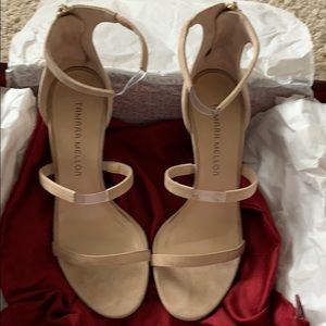 Reverse Frontline in Tan Suede